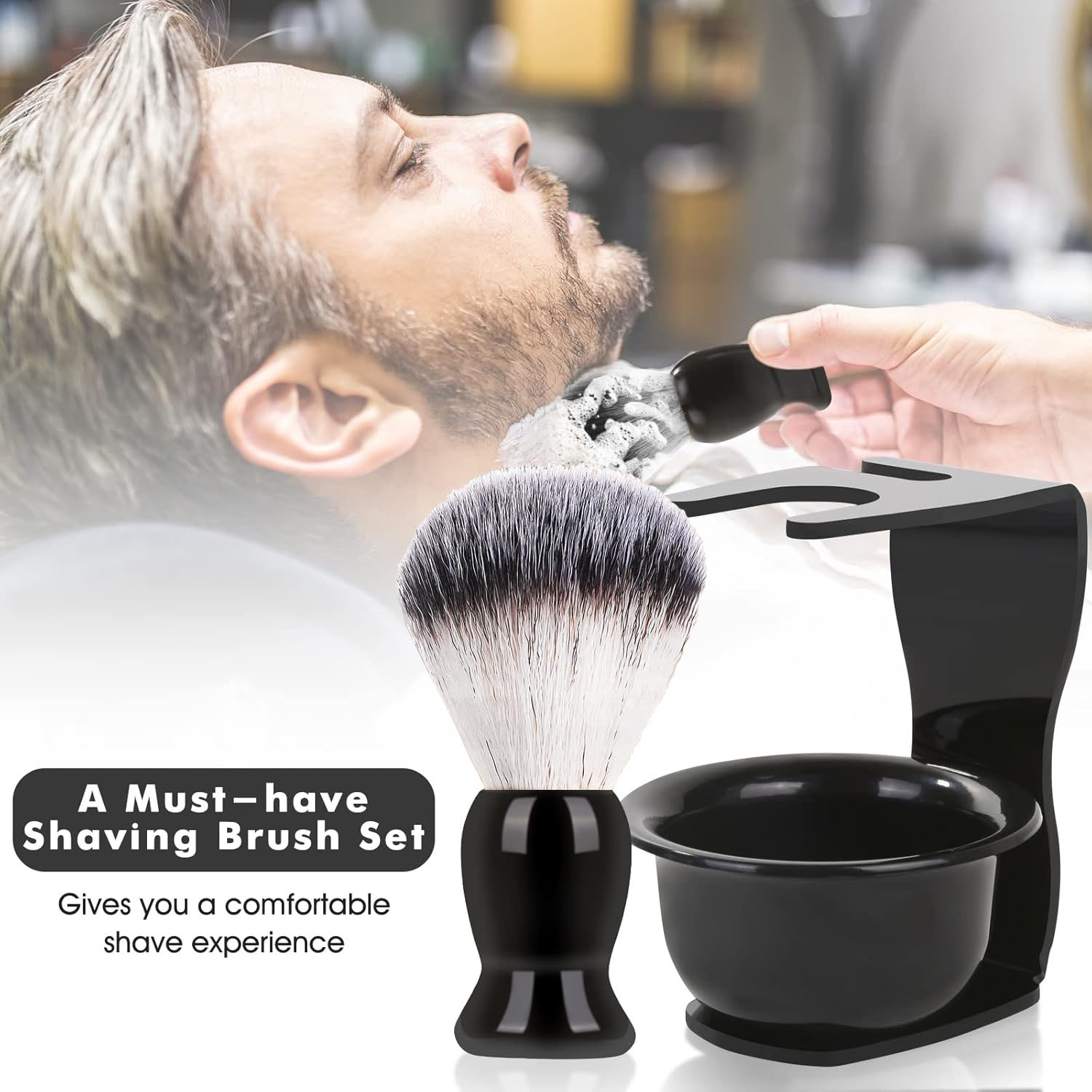 Professional Shaving Kit for M - Men Grooming Home recensione e prezzo