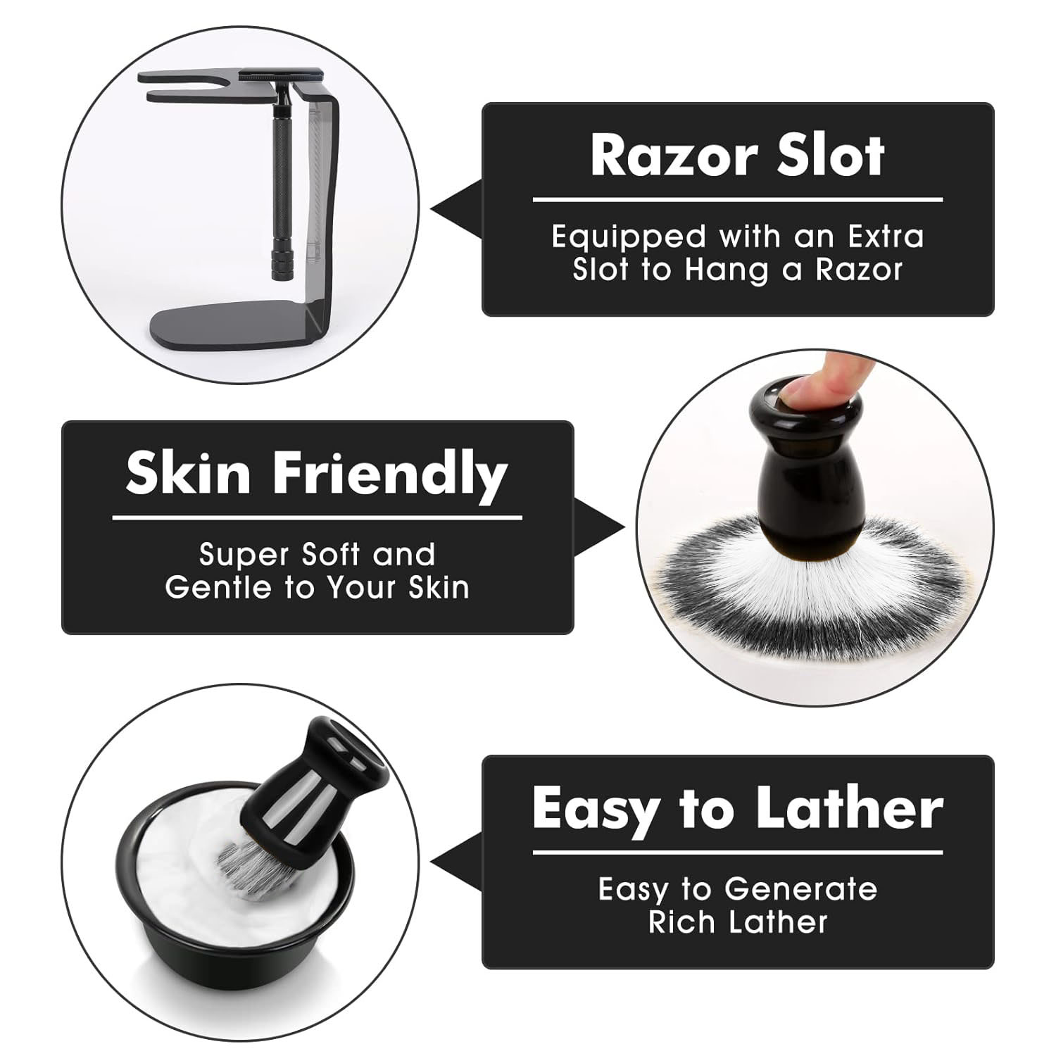 Professional Shaving Kit for M - Men Grooming Home recensione e prezzo