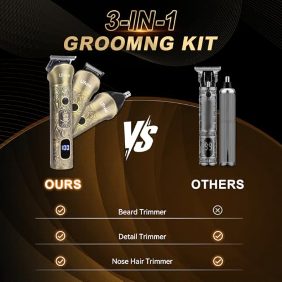 Cordless Electric Hair Trimmer - Men Grooming Home recensione e prezzo
