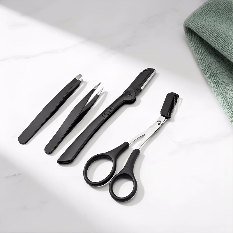 3pcs Stainless Steel Eyebrow K - Men Grooming Home recensione e prezzo