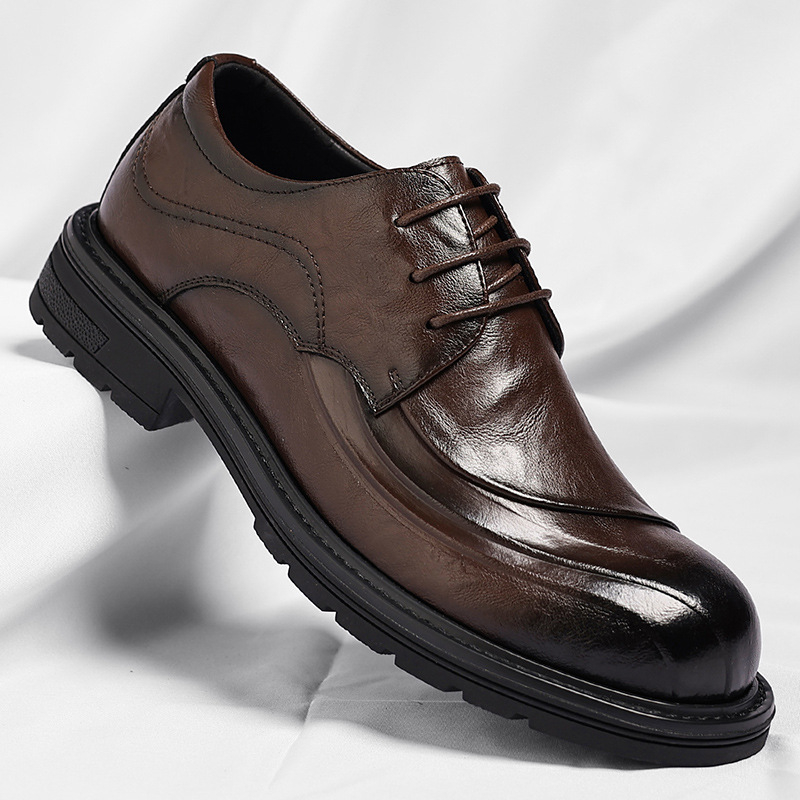 Brown Burnished Genuine Leathe - Men'S Grooming Daily recensione e prezzo