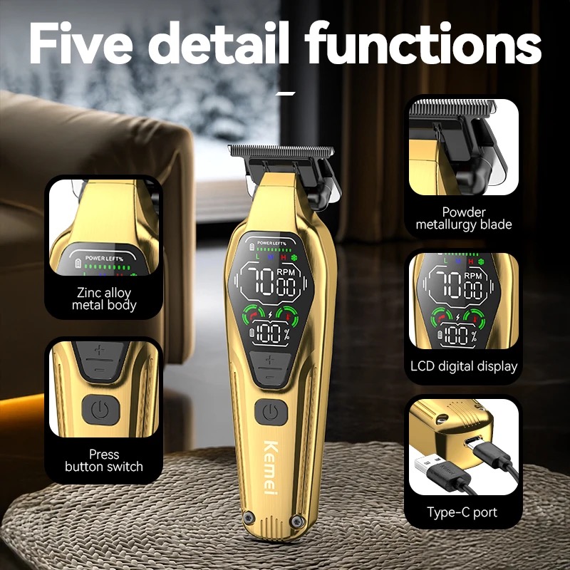 Kemei Mens Hair Clippers Profe - Grooming Men'S Eyebrows recensione e prezzo