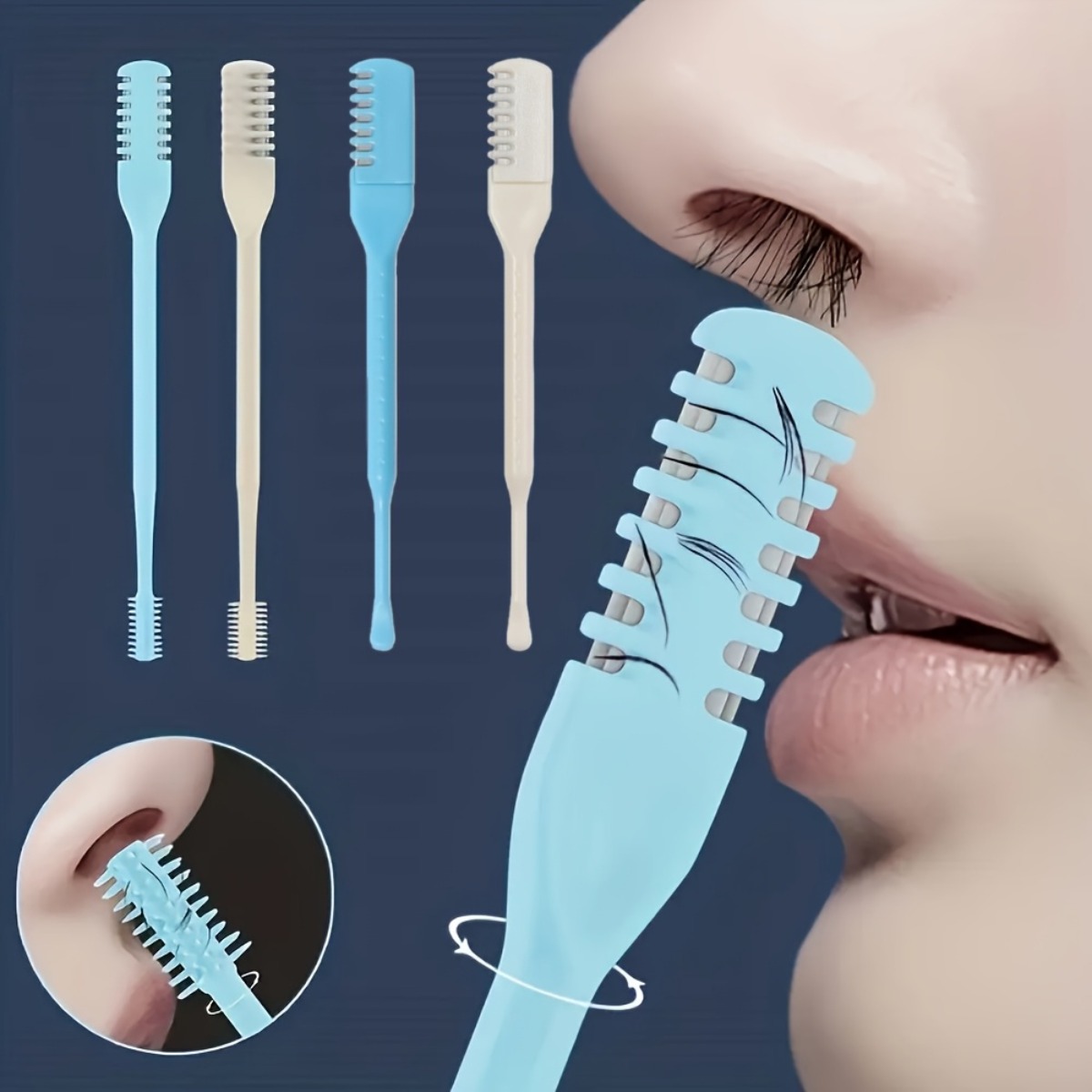 2Pcs Dual Head Manual Nose Hai - Men'S Grooming Gadgets recensione e prezzo