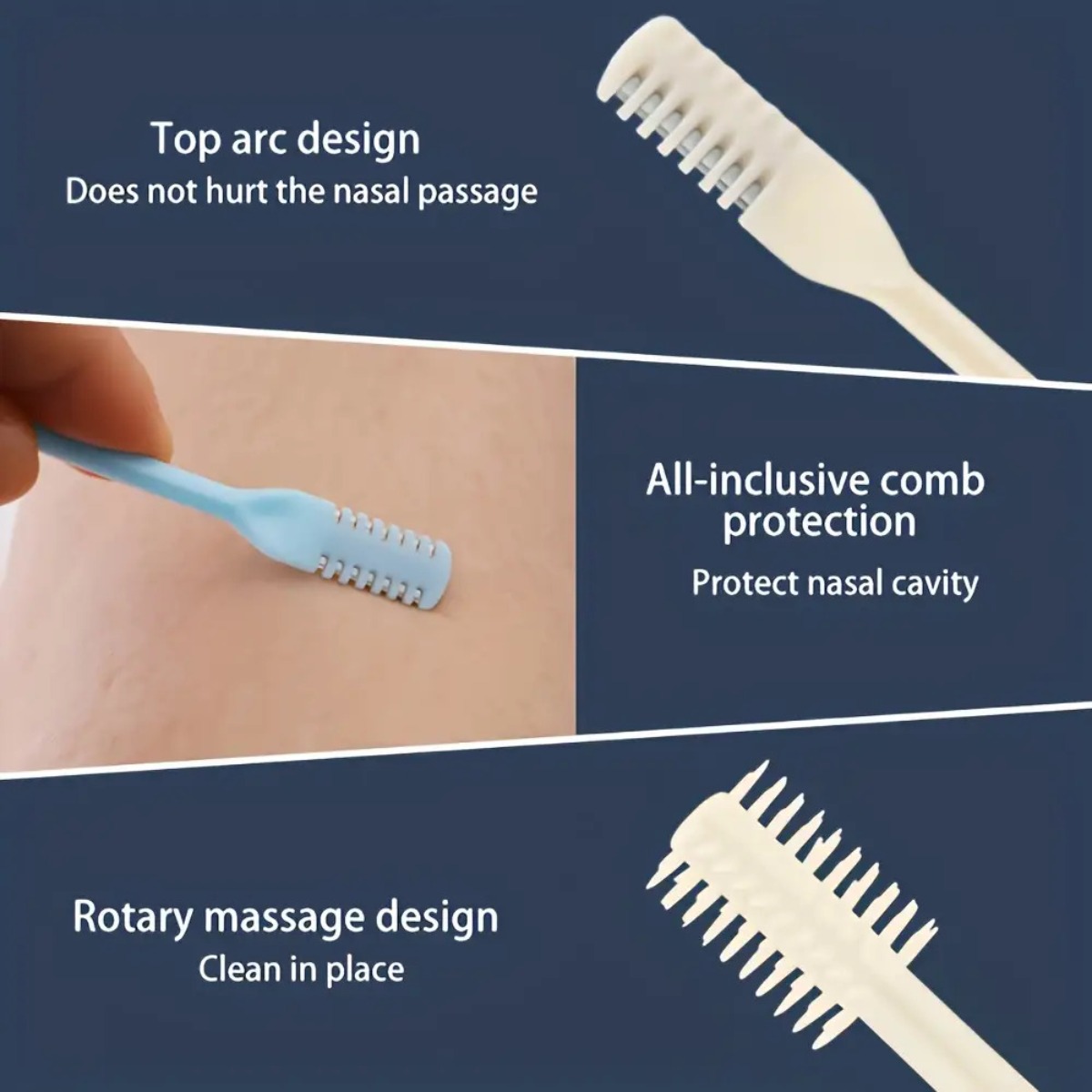 2Pcs Dual Head Manual Nose Hai - Men'S Grooming Gadgets recensione e prezzo