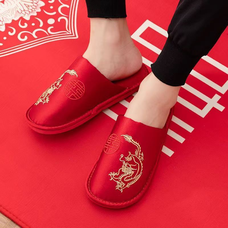 Men Silk Baotou Red Wedding Sl - Men Grooming Home recensione e prezzo