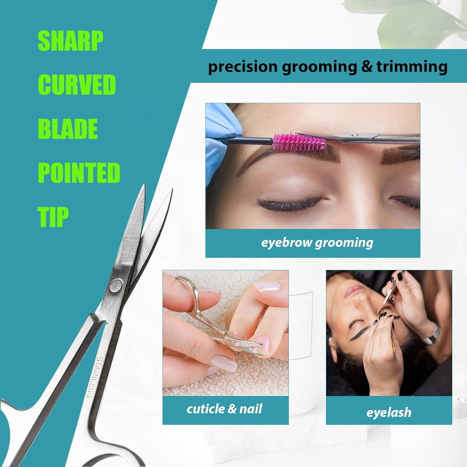 1/3 Pcs Facial Hair Small Groo - Grooming Men'S Eyebrows recensione e prezzo