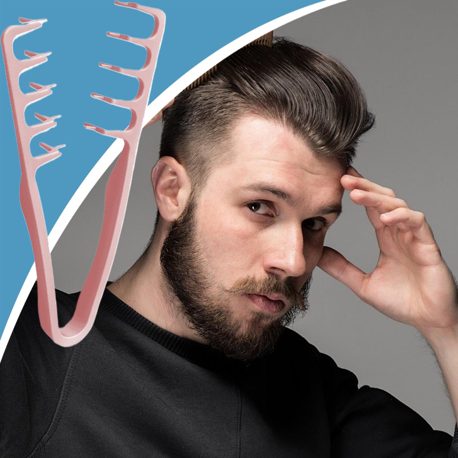Wide Tooth Hair Comb Volumizin - Men Grooming Home recensione e prezzo