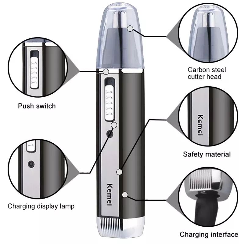 Kemei Rechargeable Electric Al - Grooming Men'S Eyebrows recensione e prezzo