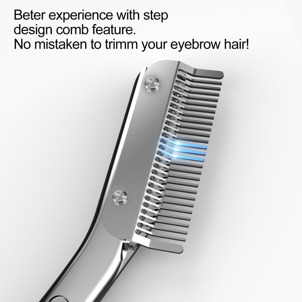 Stainless Steel Eyebrow Scisso - Grooming Men'S Eyebrows recensione e prezzo