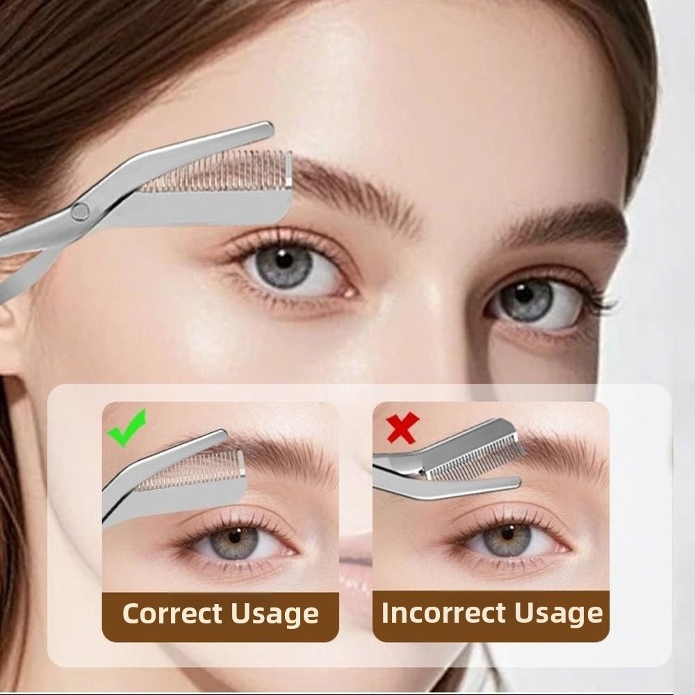 Stainless Steel Eyebrow Scisso - Grooming Men'S Eyebrows recensione e prezzo