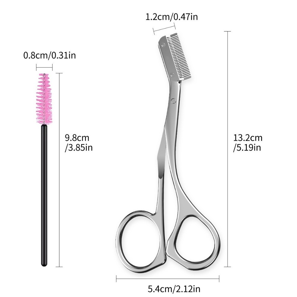 Stainless Steel Eyebrow Scisso - Grooming Men'S Eyebrows recensione e prezzo