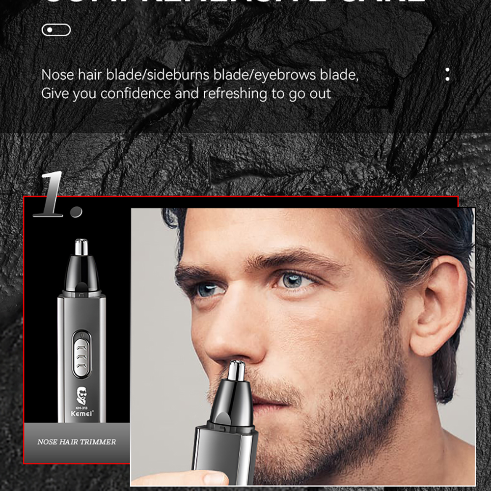 Kemei Multifunction Ear and No - Grooming Men'S Eyebrows recensione e prezzo