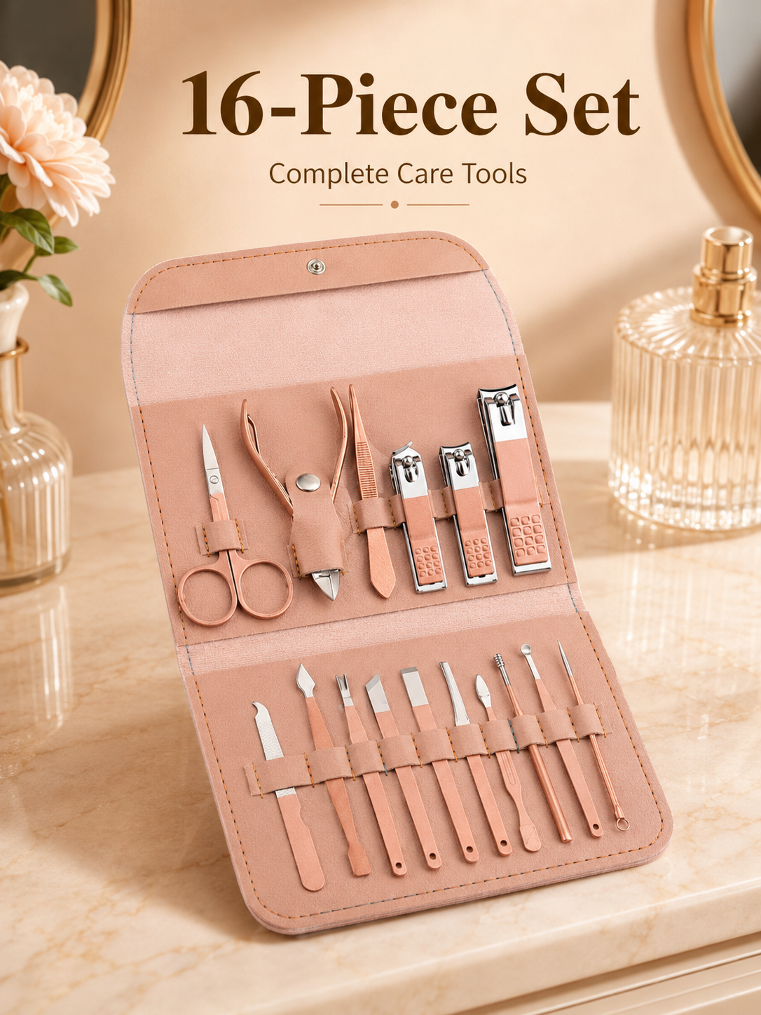 8/16-Piece Manicure Pedicure G - Men Grooming Home recensione e prezzo