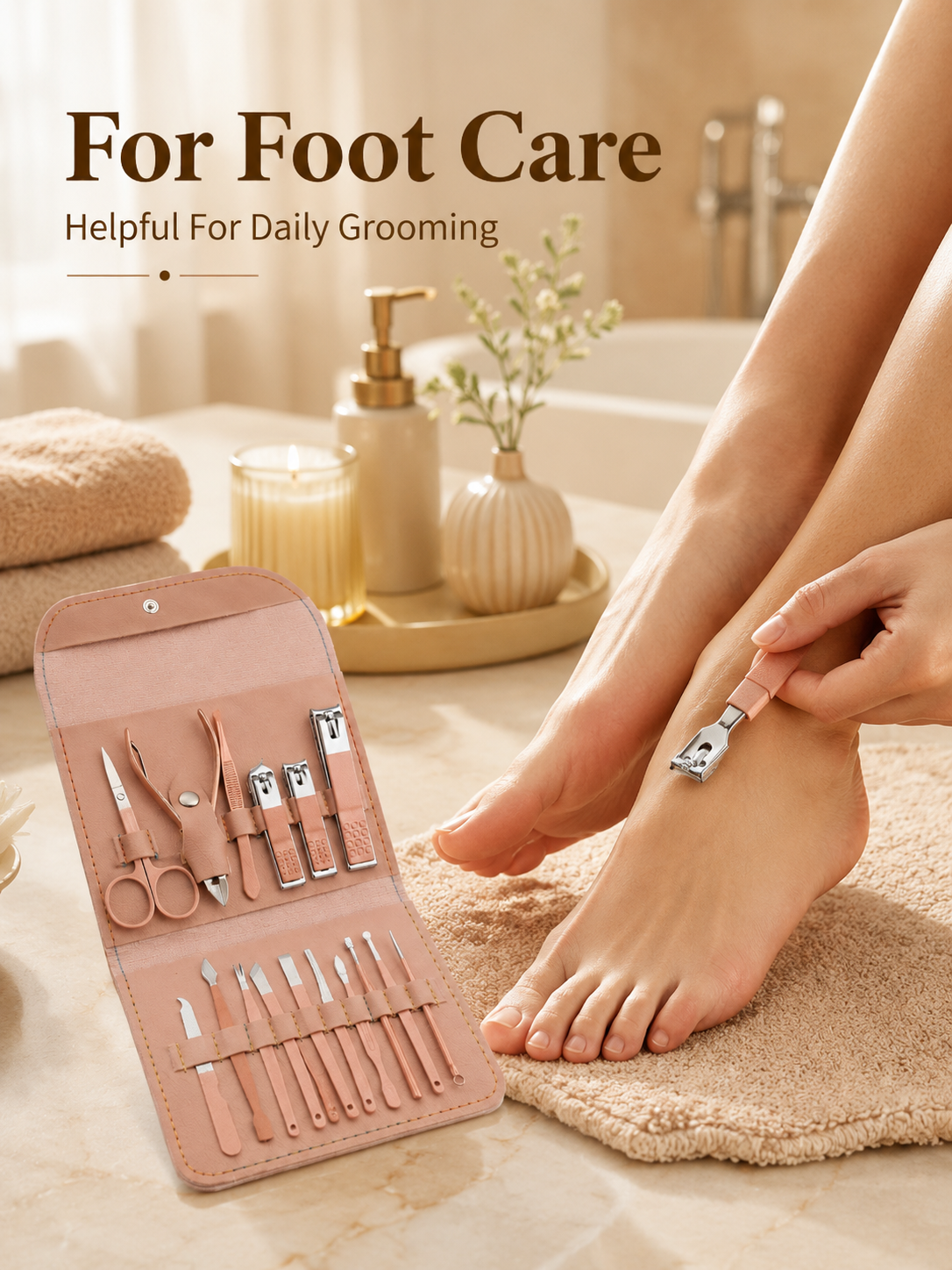 8/16-Piece Manicure Pedicure G - Men Grooming Home recensione e prezzo